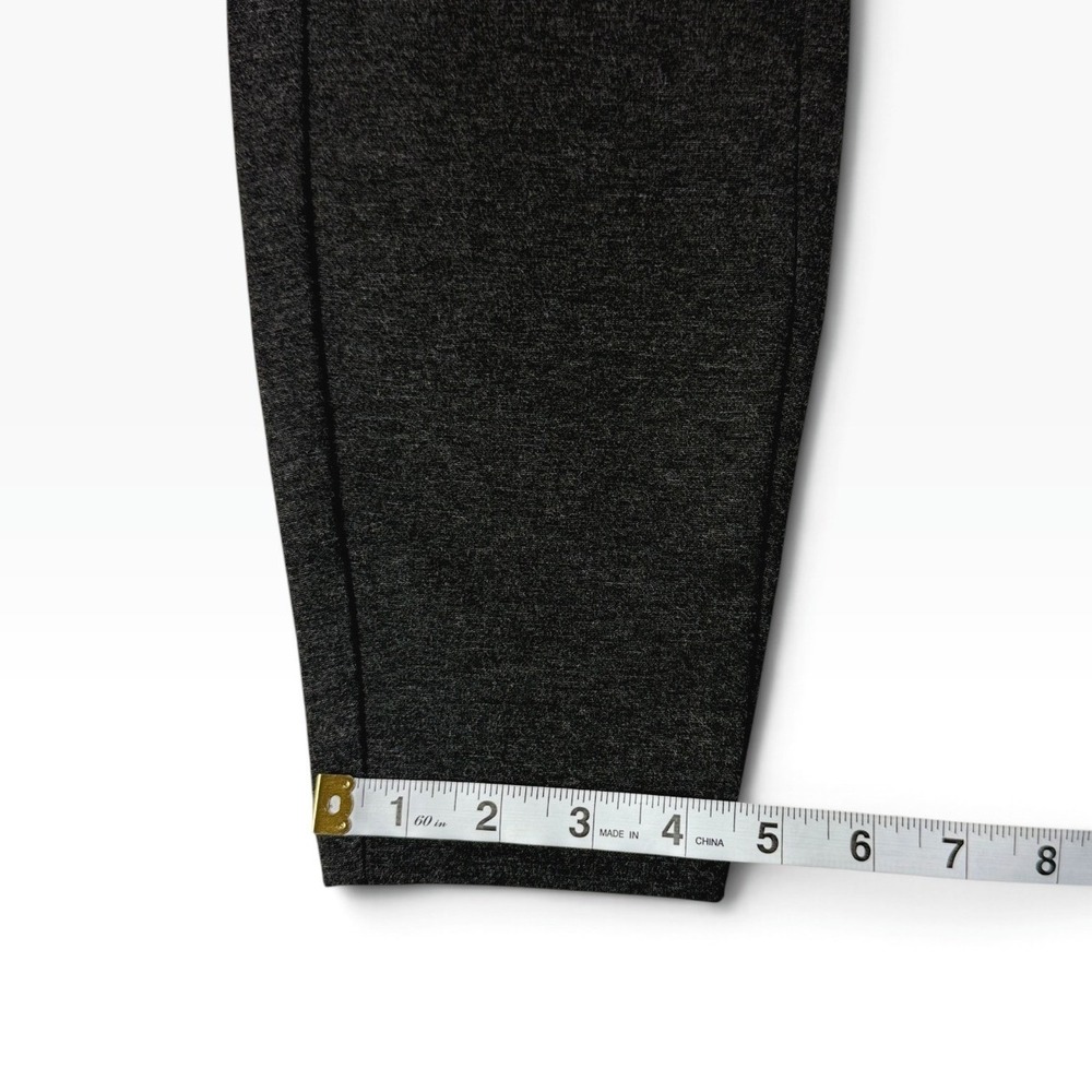 J. Jill Ponto Leggings Womens M Gray Ponte Knit Zip Pocket Skinny Pants NWOT - Picture 5 of 9